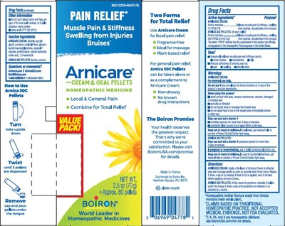 label - Arnicare Cream Value Pack ETU.1FRV 04.2020